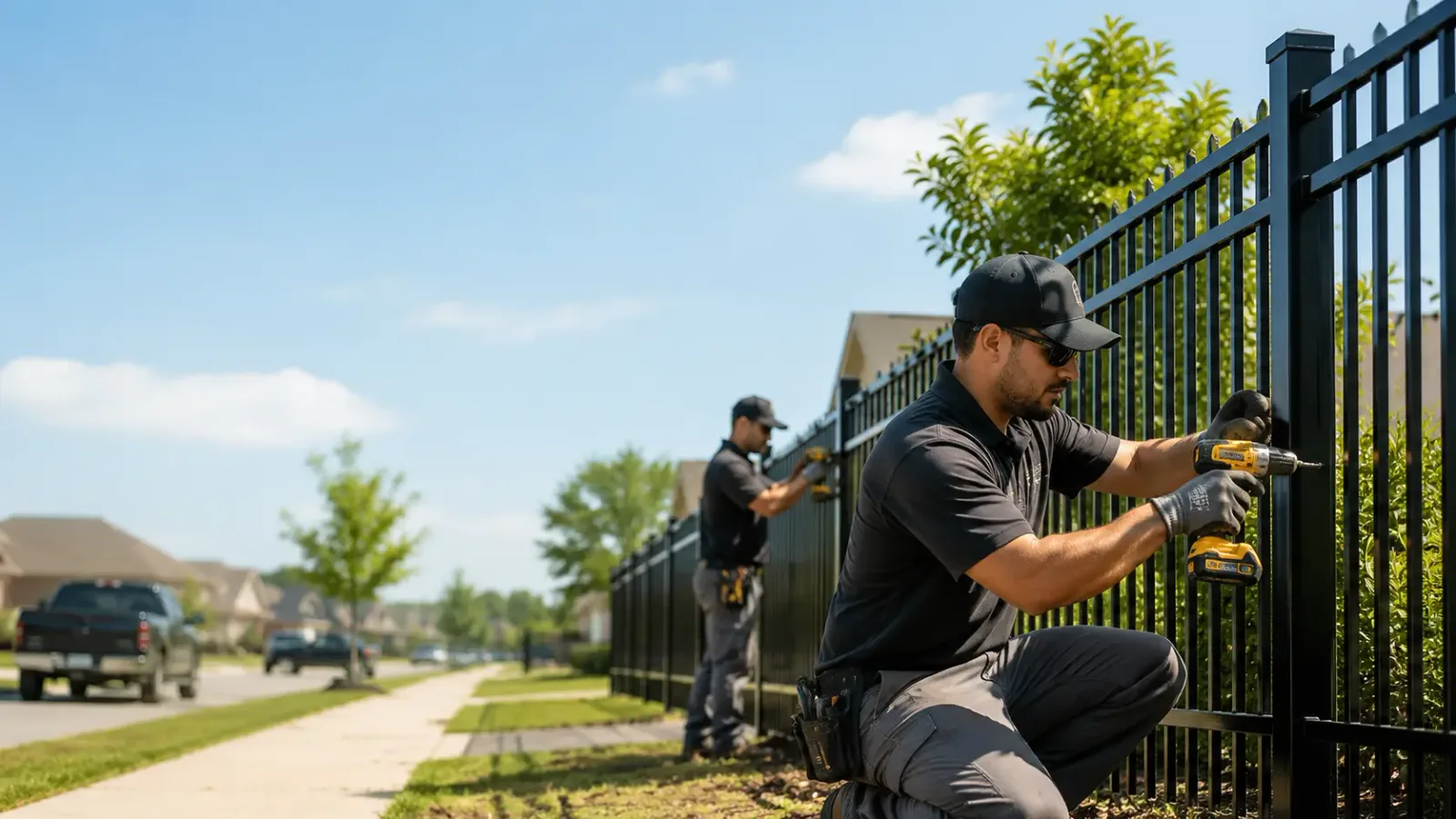 Metal Fence Installation in Augusta, IL